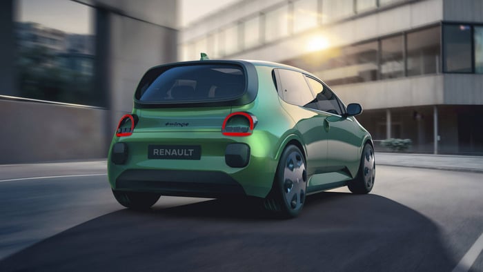 Arrière de la Twingo 2026
